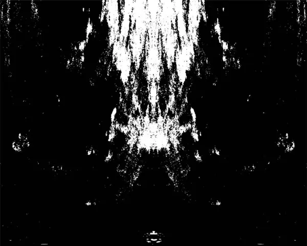 Grunge dikey olarak simetrik siyah beyaz doku. Tek renkli yıpranmış kaplama deseni. 