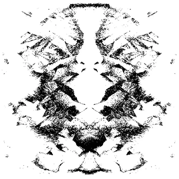 Siyah ve beyaz grunge arka plan, vektör çizim 