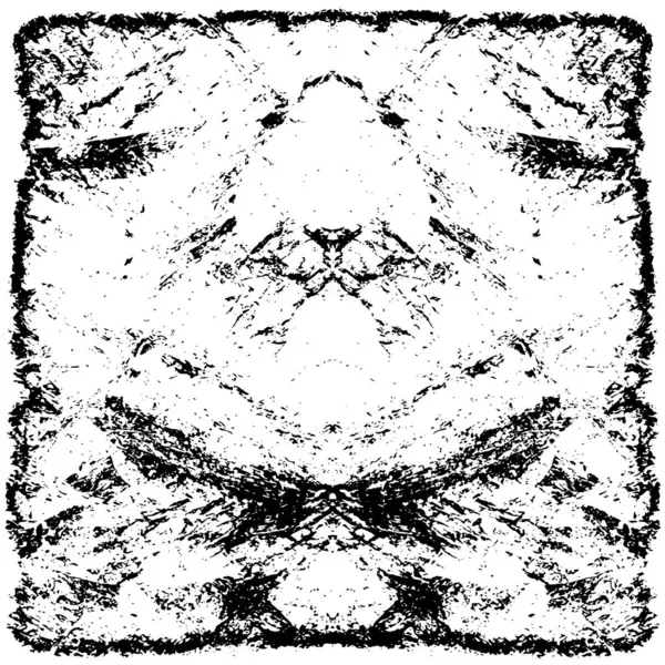 Siyah ve beyaz grunge arka plan, vektör çizim 