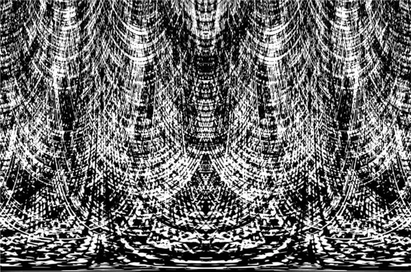 Siyah ve beyaz grunge arka plan, vektör çizim 