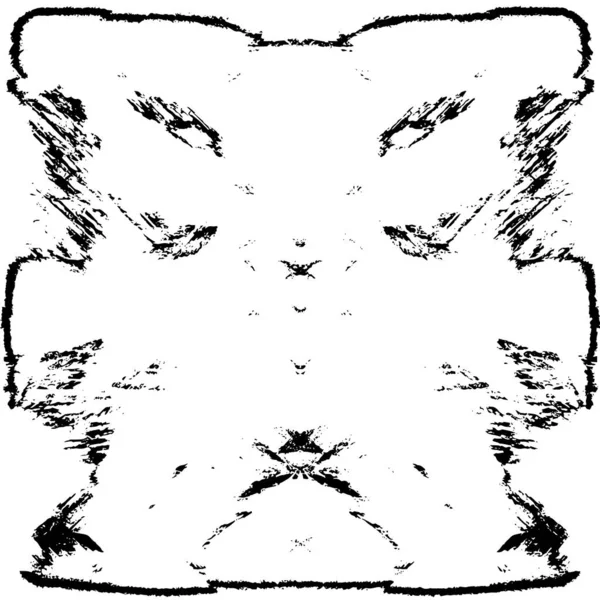 Siyah ve beyaz grunge arka plan, vektör çizim 