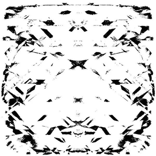 Siyah ve beyaz grunge arka plan, vektör çizim 