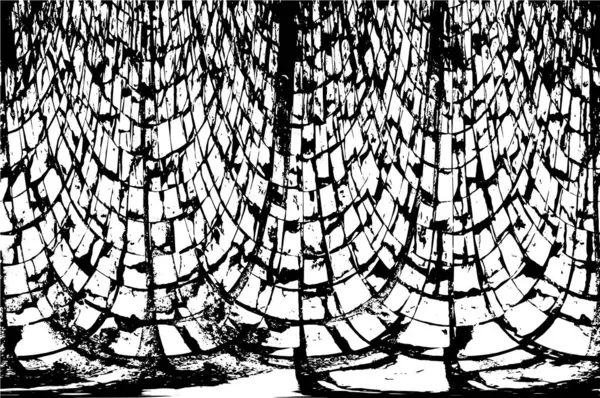 Siyah ve beyaz grunge arka plan, vektör çizim 