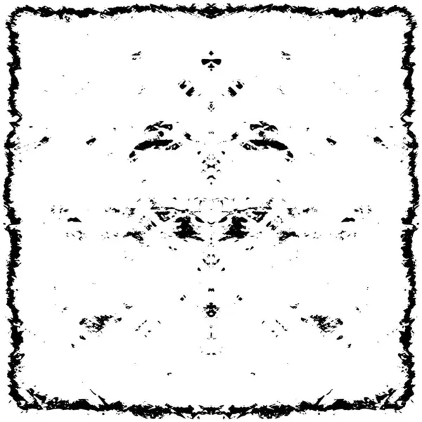 Siyah ve beyaz grunge arka plan, vektör çizim 
