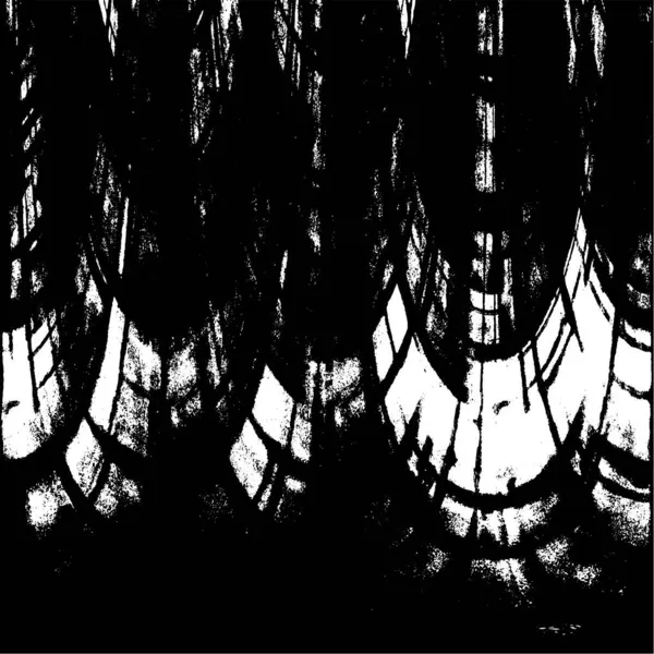 Siyah ve beyaz grunge arka plan, vektör çizim 