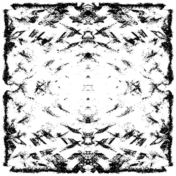 Siyah ve beyaz grunge arka plan, vektör çizim 