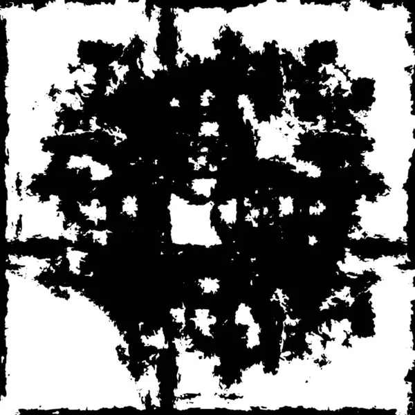 Siyah ve beyaz grunge arka plan, vektör çizim 