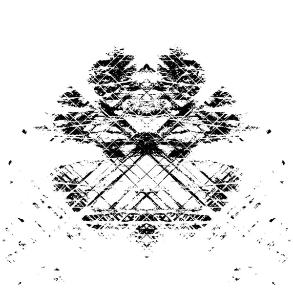 Siyah ve beyaz grunge arka plan, vektör çizim 