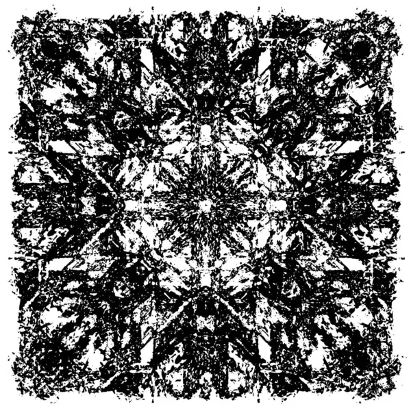 Siyah ve beyaz grunge arka plan, vektör çizim 