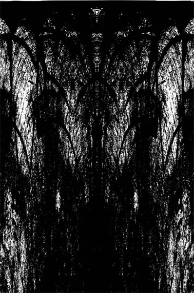 Siyah ve beyaz grunge arka plan, vektör çizim 