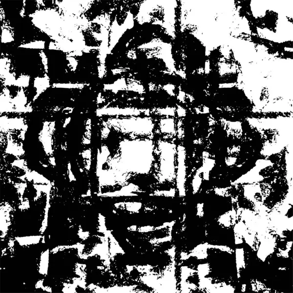 grunge tek renkli desenli illüstrasyon