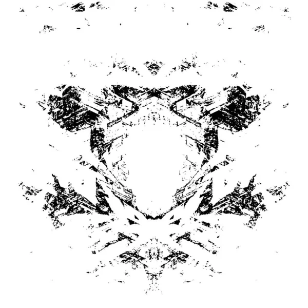 grunge tek renkli desenli illüstrasyon