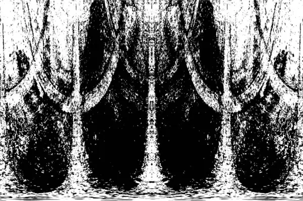 grunge tek renkli desenli illüstrasyon