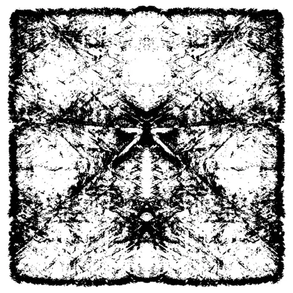 grunge tek renkli desenli illüstrasyon