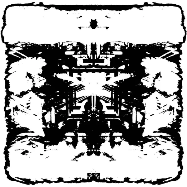 grunge akromatik desenli illüstrasyon