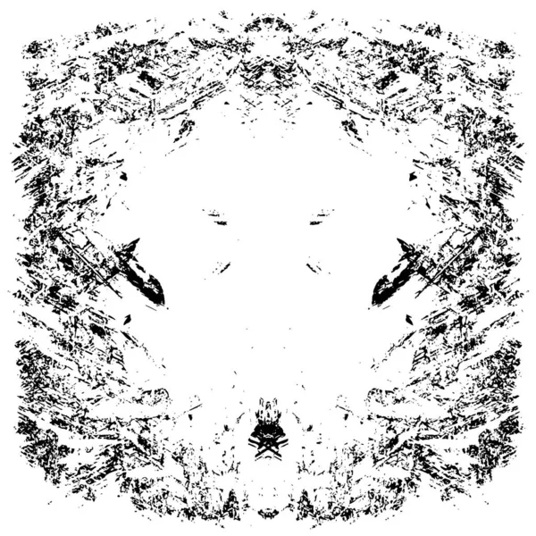 grunge akromatik desenli illüstrasyon