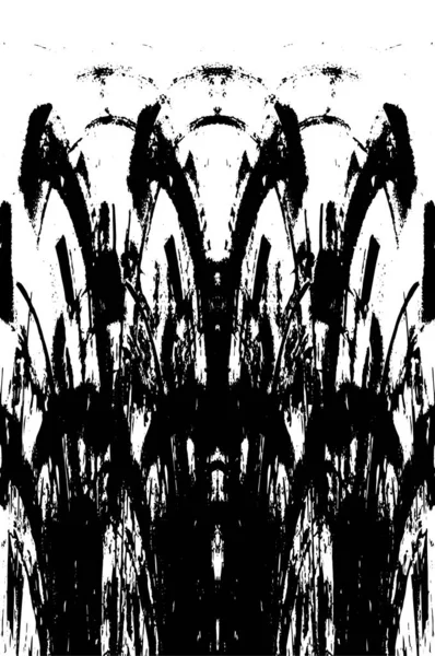 grunge akromatik desenli illüstrasyon