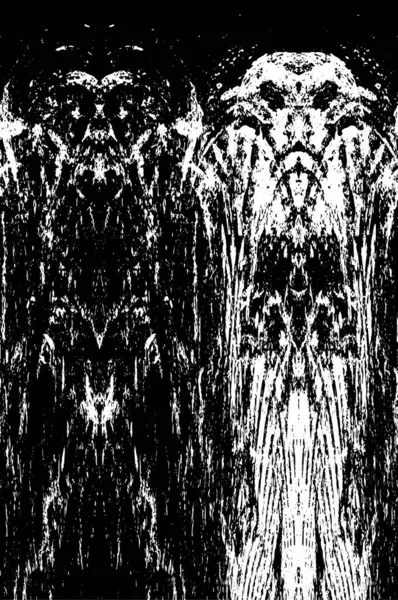 grunge akromatik desenli illüstrasyon