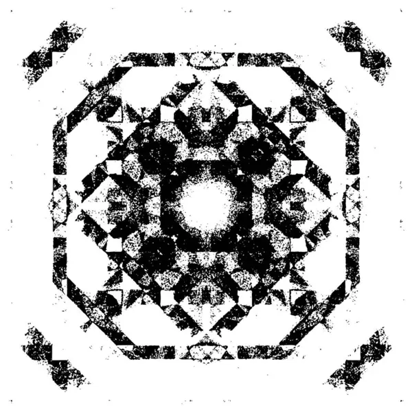 grunge akromatik desenli illüstrasyon