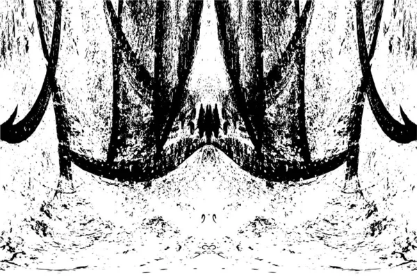 grunge akromatik desenli illüstrasyon