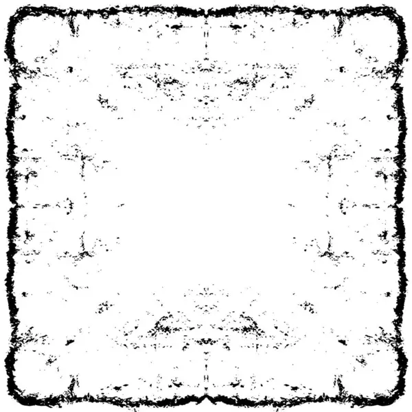 Illustration Texturée Achromatique Grunge — Image vectorielle