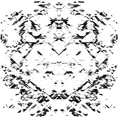 Gelecekçi soyut grunge geometrik modern desen 