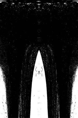 Grunge siyah beyaz doku şablon. 