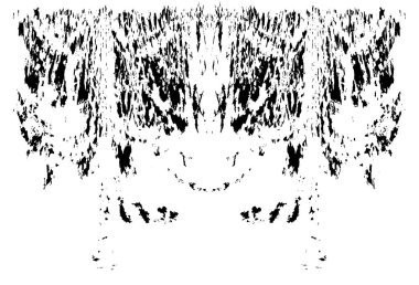 Grunge siyah beyaz doku şablon. 