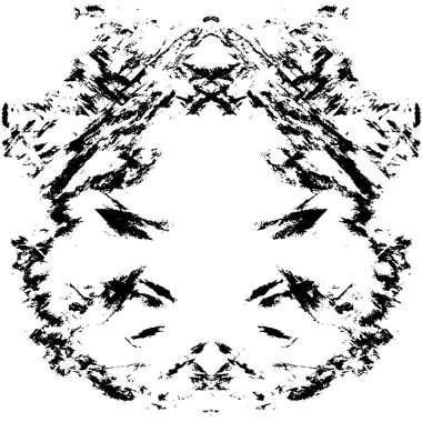 Grunge siyah beyaz doku şablon. 