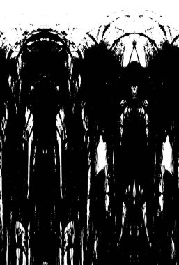 Grunge siyah beyaz doku şablon. 