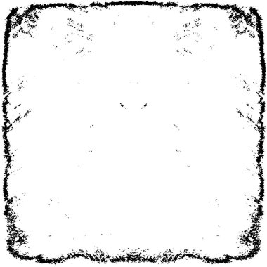 Grunge siyah beyaz doku şablon. 