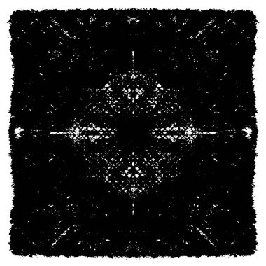 Grunge siyah beyaz doku şablon. 