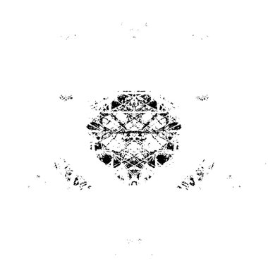 Grunge siyah beyaz doku şablon. 