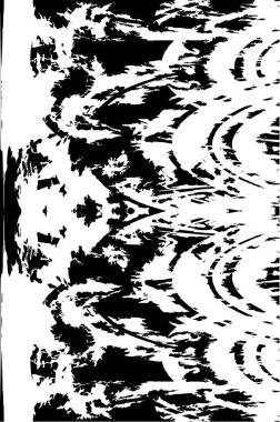 Grunge siyah beyaz doku şablon. 