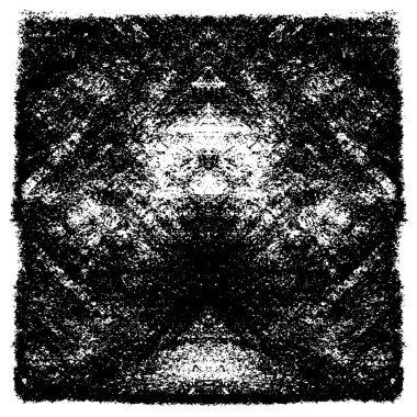 Grunge siyah beyaz doku şablon. 