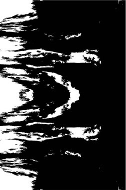 Grunge siyah beyaz doku şablon. 