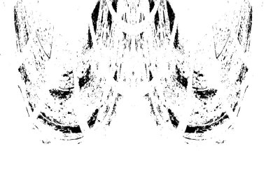 Grunge siyah beyaz doku şablon. 