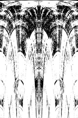 Grunge siyah beyaz doku şablon. 