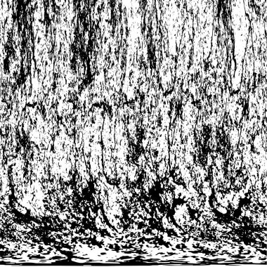 Grunge siyah beyaz doku şablon. 