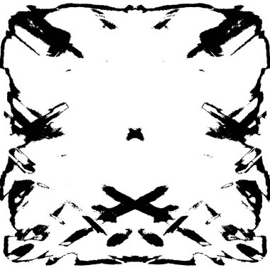 Grunge siyah beyaz doku şablon. 