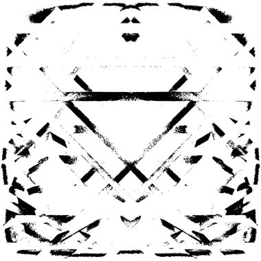 Grunge siyah beyaz doku şablon. 