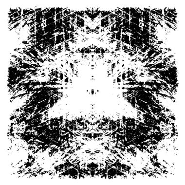 Grunge siyah beyaz doku şablon. 