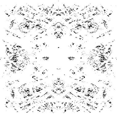 Grunge siyah beyaz doku şablon. 