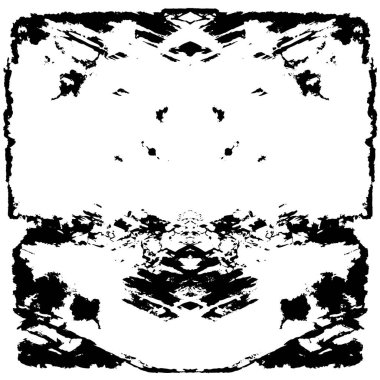 Grunge siyah beyaz doku şablon. 