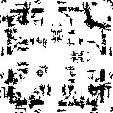 Grunge siyah beyaz doku şablon. 