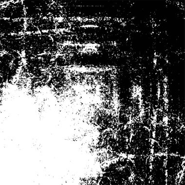 Grunge siyah beyaz doku şablon. 