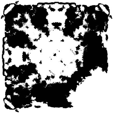 Grunge siyah beyaz doku şablon. 