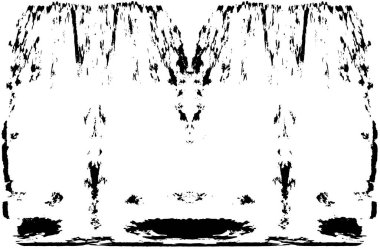 Grunge siyah beyaz doku şablon. 