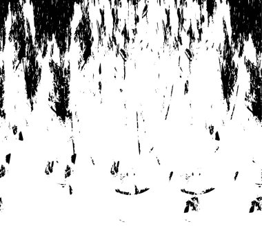 Grunge siyah beyaz doku şablon. 