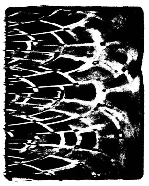 Grunge siyah beyaz doku şablon. 